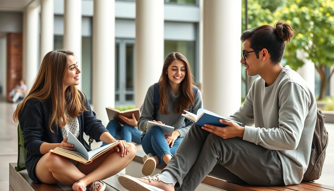 Organized study environment supporting productive learning